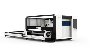Enclosed Sheet & Tube Fiber Laser Cutting Machine, RJ-3015PT