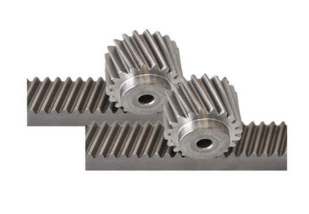 Rack and pinion transmission